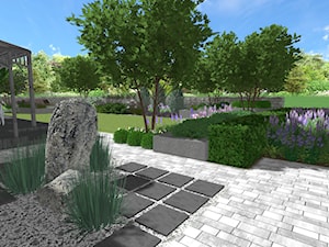 Ogród łączony - Ogród, styl nowoczesny - zdjęcie od Rock&Flower studio