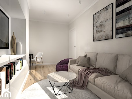 Aranżacje wnętrz - Salon: Apartament Wilanów/ ZAZAstudio - ZAZA studio. Przeglądaj, dodawaj i zapisuj najlepsze zdjęcia, pomysły i inspiracje designerskie. W bazie mamy już prawie milion fotografii!