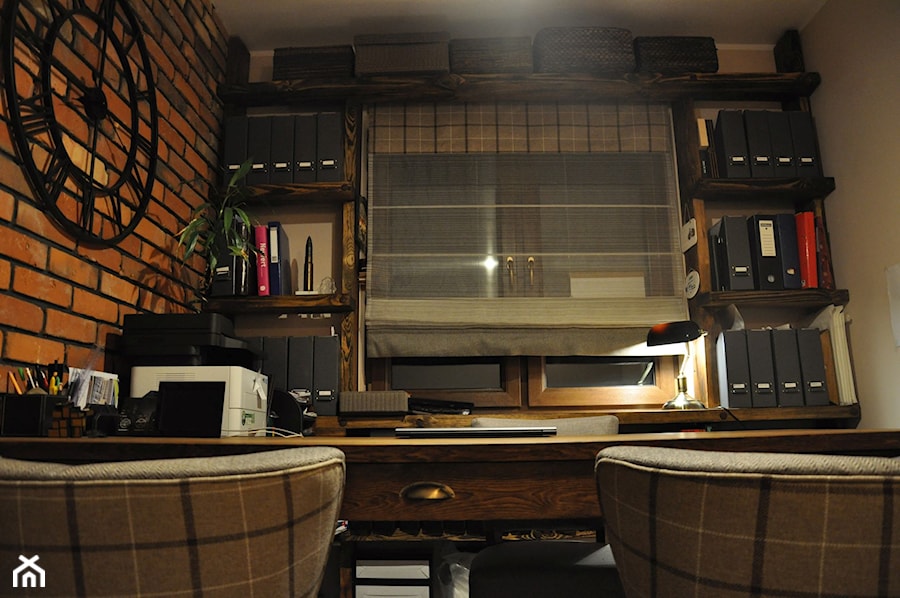 Gabinet w domu jednorodzinnym - zdjęcie od Aranżacje wnętrz Aneta Moniuszko