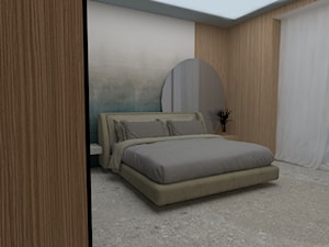 Nowoczesna sypialnia lastryko - zdjęcie od Aranżacje wnętrz Aneta Moniuszko