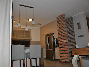 Aranżacja domu 100 m2 w Tarnowie Podgórnym - Kuchnia, styl rustykalny - zdjęcie od Aranżacje wnętrz Aneta Moniuszko