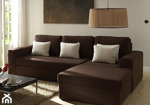 Manhattan sofa tapicerowana z szezlongiem oraz funkcją spania Primavera Furniture - zdjęcie od Primavera Furniture