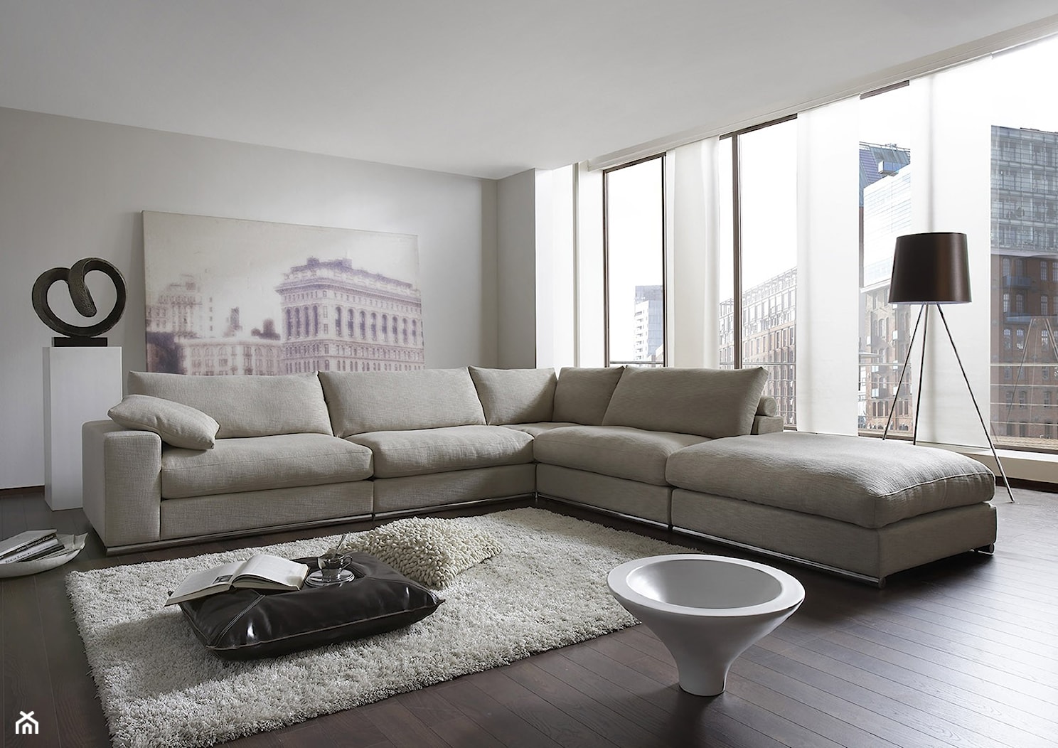 Komfortowa sofa narożna z szezlongiem Alberta XL Primavera Furniture - zdjęcie od Primavera Furniture - Homebook
