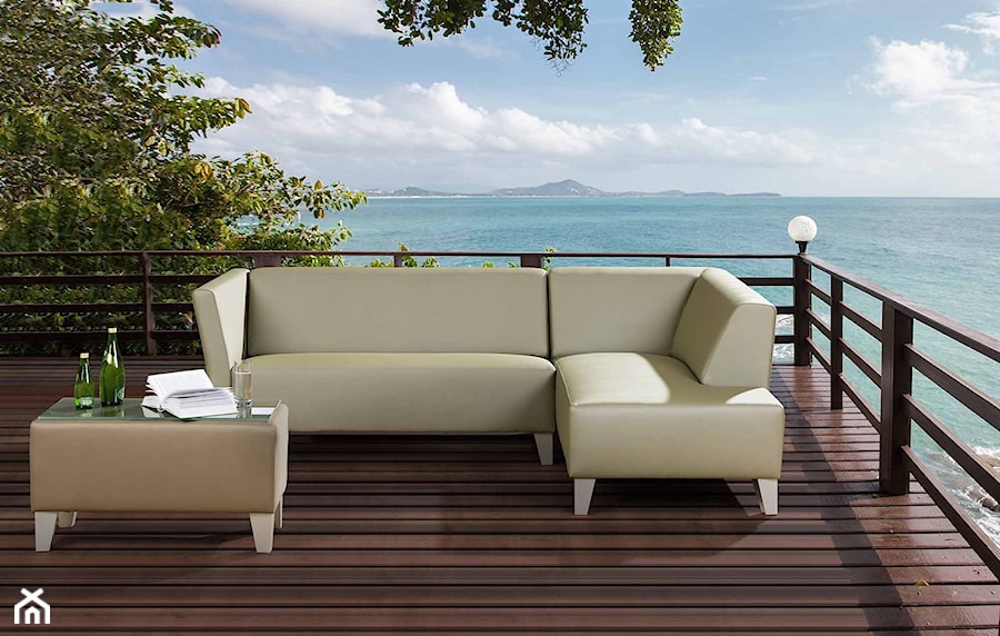 całoroczna sofa cubick do ogrodu lub na taras z kolekcji outdoor primavera furniture - zdjęcie od Primavera Furniture