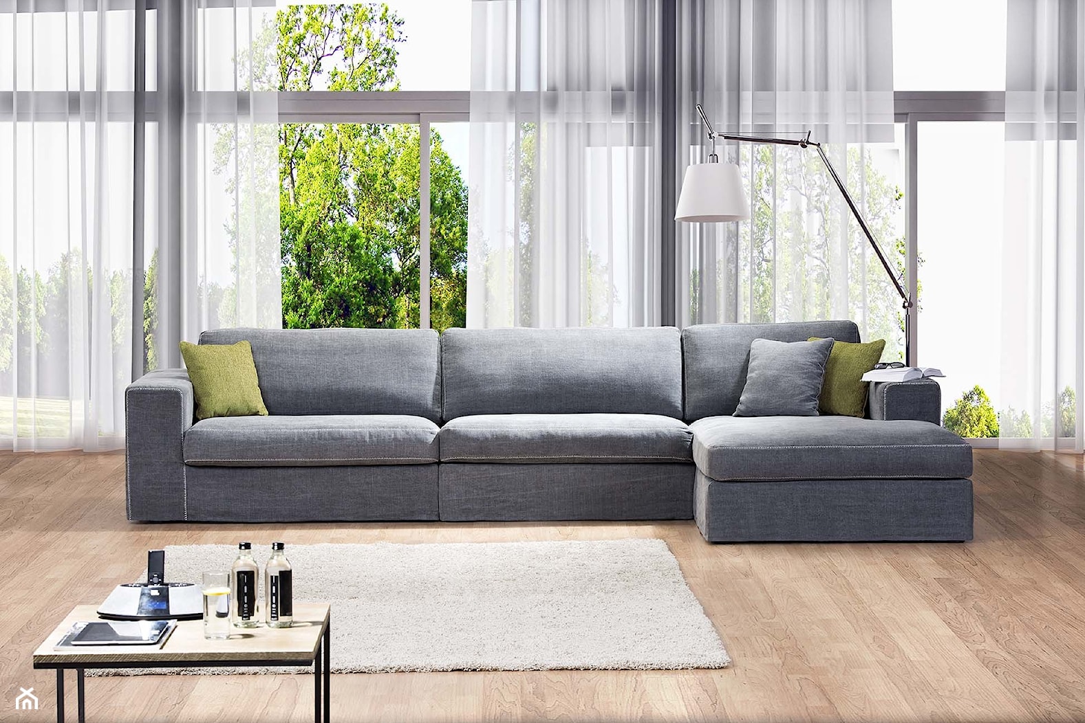 Narożna sofa z szezlongiem Ventimiglia PRIMAVERA FURNITURE - zdjęcie od Primavera Furniture - Homebook