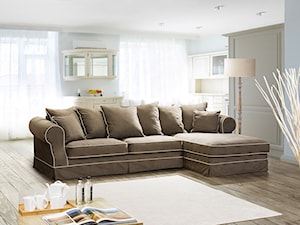 Sofa z szezlongiem oraz luźnym pokrowcem Elena PRIMAVERA FURNITURE - zdjęcie od Primavera Furniture