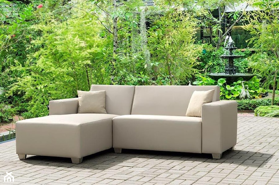 całoroczna narożna sofa willy do ogrodu lub na taras z kolekcji outdoor primavera furniture - zdjęcie od Primavera Furniture
