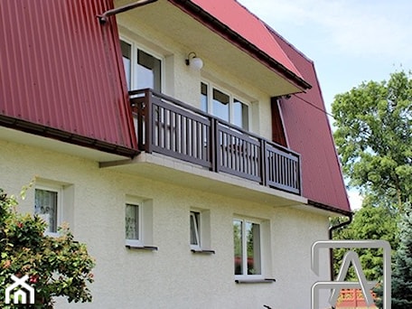 Aranżacje wnętrz - Taras: Balustrada aluminiowa - dąb bagienny - www.balustradyzaluminium.pl. Przeglądaj, dodawaj i zapisuj najlepsze zdjęcia, pomysły i inspiracje designerskie. W bazie mamy już prawie milion fotografii!