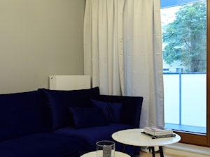 Mieszkanie 40m2 Muranów - Salon, styl nowoczesny - zdjęcie od iHome Studio