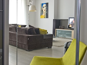 Apartament Grzybowska - Hol / przedpokój, styl nowoczesny - zdjęcie od iHome Studio
