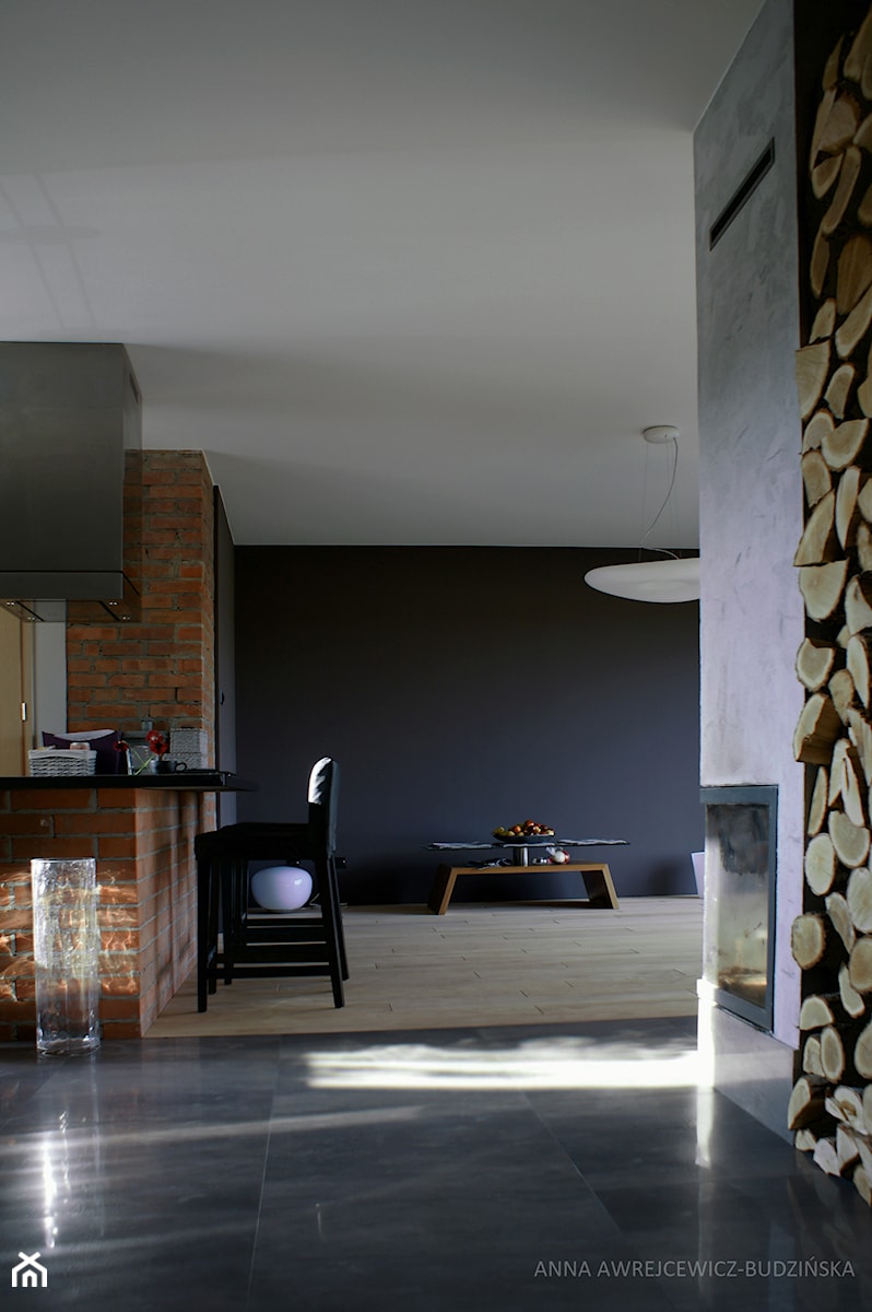 Wnętrza domu - Salon, styl nowoczesny - zdjęcie od line 2 line