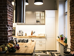 Mieszkanie w kamienicy - Kuchnia, styl nowoczesny - zdjęcie od line 2 line