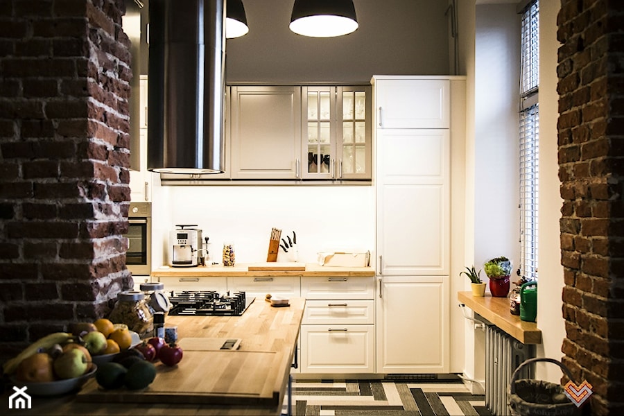 Mieszkanie w kamienicy - Kuchnia, styl nowoczesny - zdjęcie od line 2 line