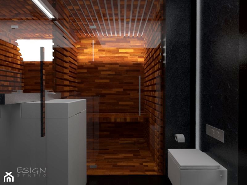 Łazienka z sauną - zdjęcie od ESIGN