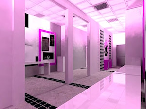 Salon urody - "Róż blues" - Wnętrza publiczne, styl nowoczesny - zdjęcie od ESIGN