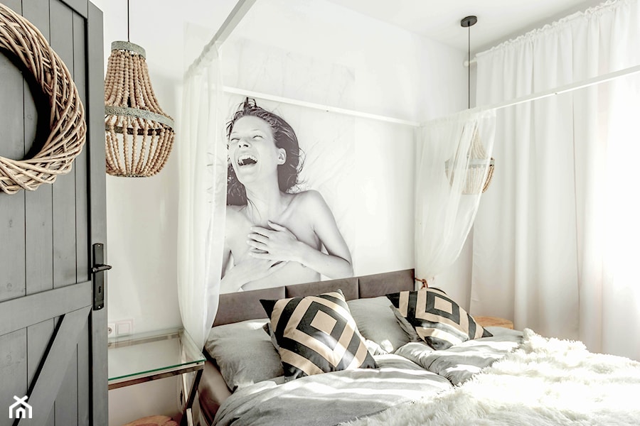 Sypialnia w stylu boho - zdjęcie od Agnieszka Koszutska 2kul interior design