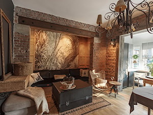Salon - apartament w górach - zdjęcie od Agnieszka Koszutska 2kul interior design