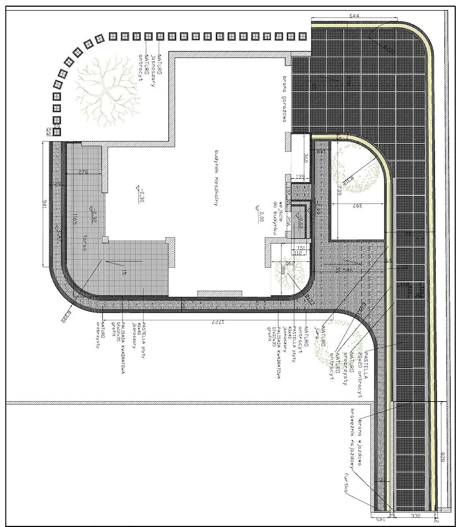 projekt nawierzchni - zdjęcie od greenin studio architektury krajobrazu