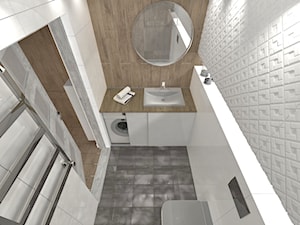 łazienka - Łazienka, styl nowoczesny - zdjęcie od MK STUDIO PROJEKTOWE