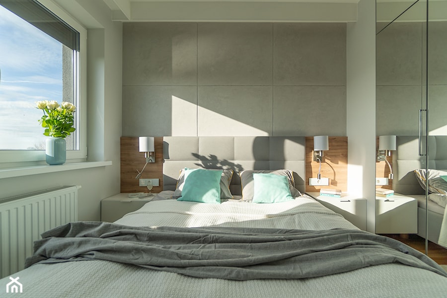 Mieszkanie Lubin - Sypialnia, styl nowoczesny - zdjęcie od Studio Soko