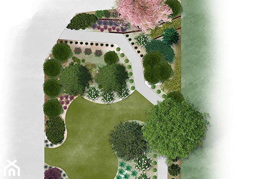 Projekt koncepcyjny ogrodu w Legionowie - Salon ogrodowy - zdjęcie od MM.Krajobrazy