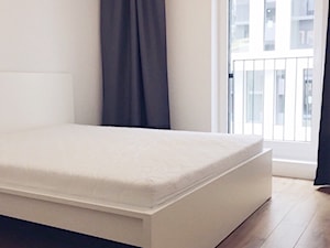 Minimalistyczna sypialnia - zdjęcie od dw_projekt