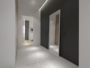 Soft loft w Gdańsku - Hol / przedpokój, styl minimalistyczny - zdjęcie od MUKA MARCIN KUPTEL