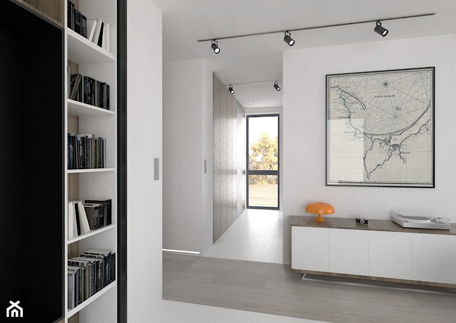 Apartament w Gdyni - Salon, styl minimalistyczny - zdjęcie od MUKA MARCIN KUPTEL