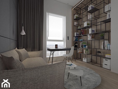 Aranżacje wnętrz - Biuro: Soft loft w Gdańsku - Biuro, styl minimalistyczny - MUKA MARCIN KUPTEL. Przeglądaj, dodawaj i zapisuj najlepsze zdjęcia, pomysły i inspiracje designerskie. W bazie mamy już prawie milion fotografii!