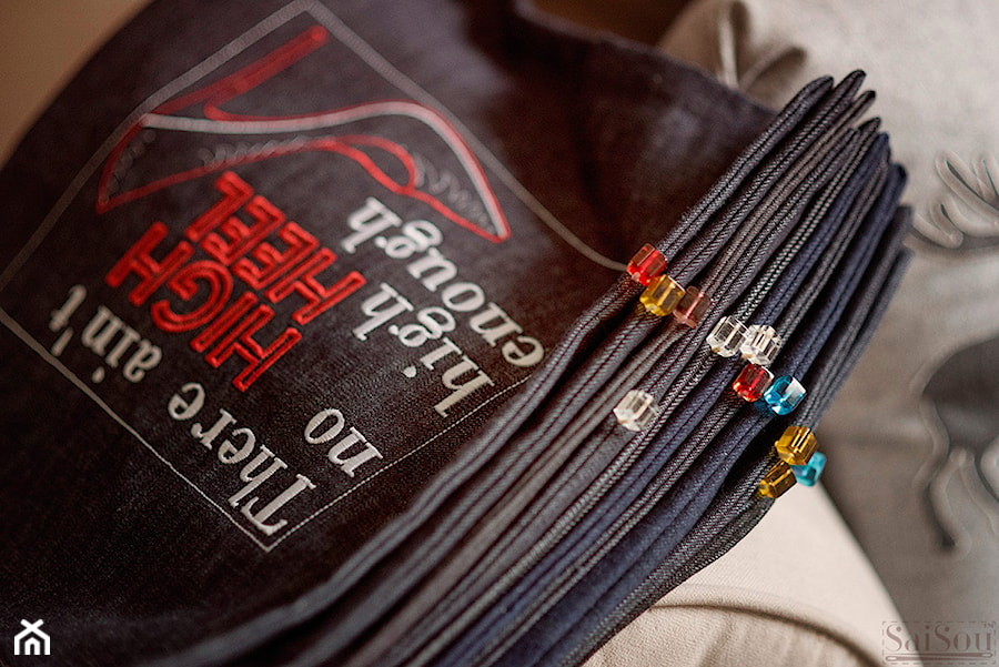 Haftowane jeansowe torby nie tylko na zakupy - zdjęcie od Pracownia SaiSou