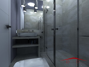 łazienka z dużym prysznicem - zdjęcie od www.DekorujDom.com