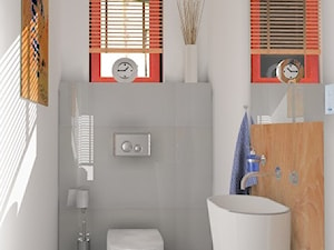 małe WC z obrazem - zdjęcie od www.DekorujDom.com