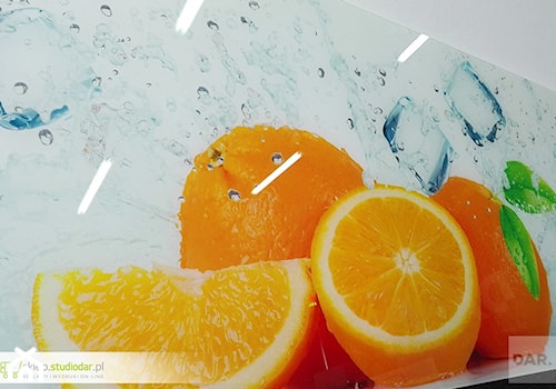 Pomarańcze na szkle - zdjęcie od Drukarnia i Agencja Reklamowa STUDIO DAR