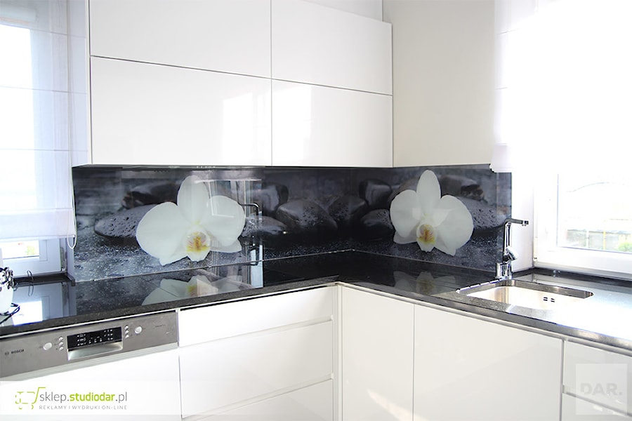 Orchidea na szkle - zdjęcie od Drukarnia i Agencja Reklamowa STUDIO DAR