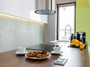 Minimalistycznie - Warszawa Ursynów - Kuchnia, styl minimalistyczny - zdjęcie od TiM Grey Projektowanie Wnętrz