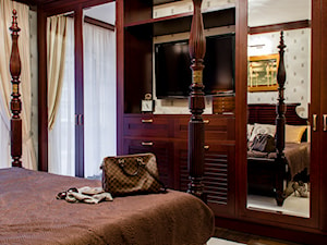 Klasyczne 230m2 - Sypialnia, styl tradycyjny - zdjęcie od TiM Grey Projektowanie Wnętrz