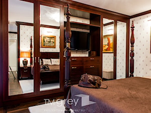 Klasyczne 230m2 - Średnia sypialnia, styl tradycyjny - zdjęcie od TiM Grey Projektowanie Wnętrz