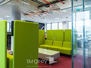 Biuro NCR Polska - NEW NCR HQ Office in Poland - Wnętrza publiczne, styl nowoczesny - zdjęcie od TiM Grey Projektowanie Wnętrz