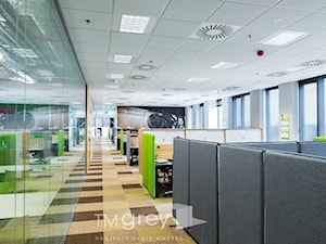 Biuro NCR Polska - NEW NCR HQ Office in Poland - Wnętrza publiczne, styl nowoczesny - zdjęcie od TiM Grey Projektowanie Wnętrz