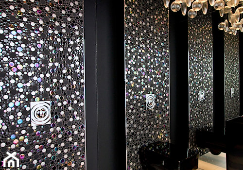 Apartament Glamur - Mała łazienka - zdjęcie od TiM Grey Projektowanie Wnętrz