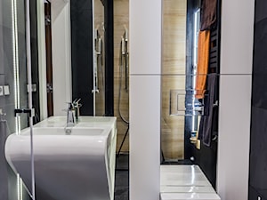 Wilanowski Apartament - Łazienka, styl nowoczesny - zdjęcie od TiM Grey Projektowanie Wnętrz