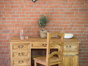 Biurko drewniane - zdjęcie od Rood-drew, Meble-woskowane.com.pl