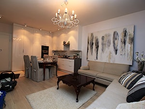 Apartament Warszawa Grzybowska - Salon - zdjęcie od Diana Hołod