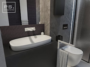 PS | 5 - Mała łazienka, styl nowoczesny - zdjęcie od PS.STUDIO