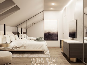 Nowoczesny projekt wnętrza - Sypialnia, styl nowoczesny - zdjęcie od Modern Project Aleksandra Lachman