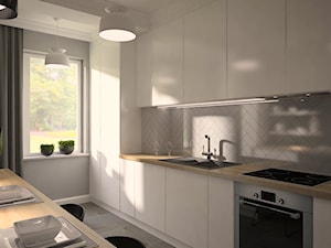 Mieszkanie w stylu skandynawskim - Kuchnia, styl skandynawski - zdjęcie od MINIFORM - studio architektury wnętrz Aleksandra Patora