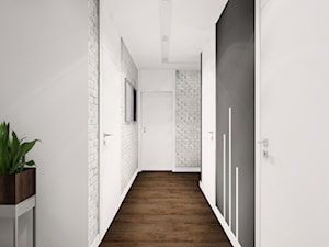 Dom w Żorach - Hol / przedpokój, styl nowoczesny - zdjęcie od KOCHAN wnętrza