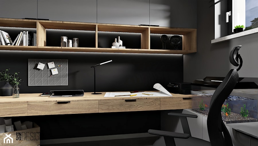 Biuro w domu - Biuro, styl nowoczesny - zdjęcie od Undo Design