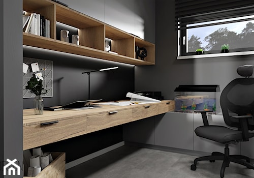Biuro w domu - Biuro, styl nowoczesny - zdjęcie od Undo Design