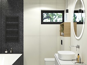 Kremowa łazienka - zdjęcie od MACZ Architektura